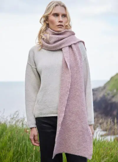 Fisherman Alpaca Scarf